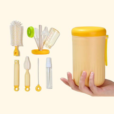 Silicone Bottle & Pacifier Set