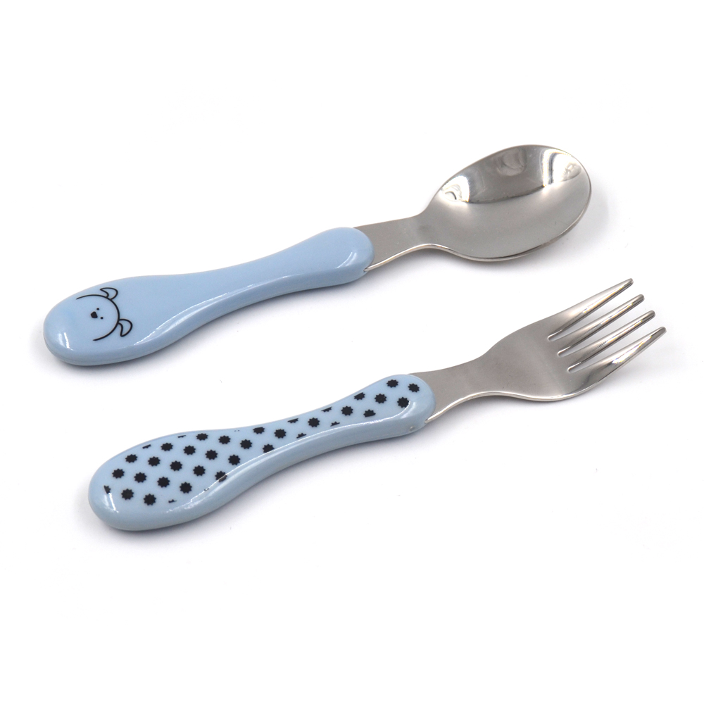 Baby Flatware Travel Set Stainless Steel