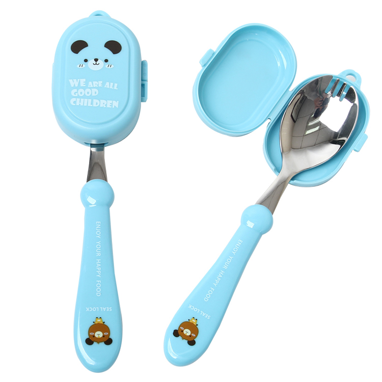 BPA Free Baby Fork Spoon Print