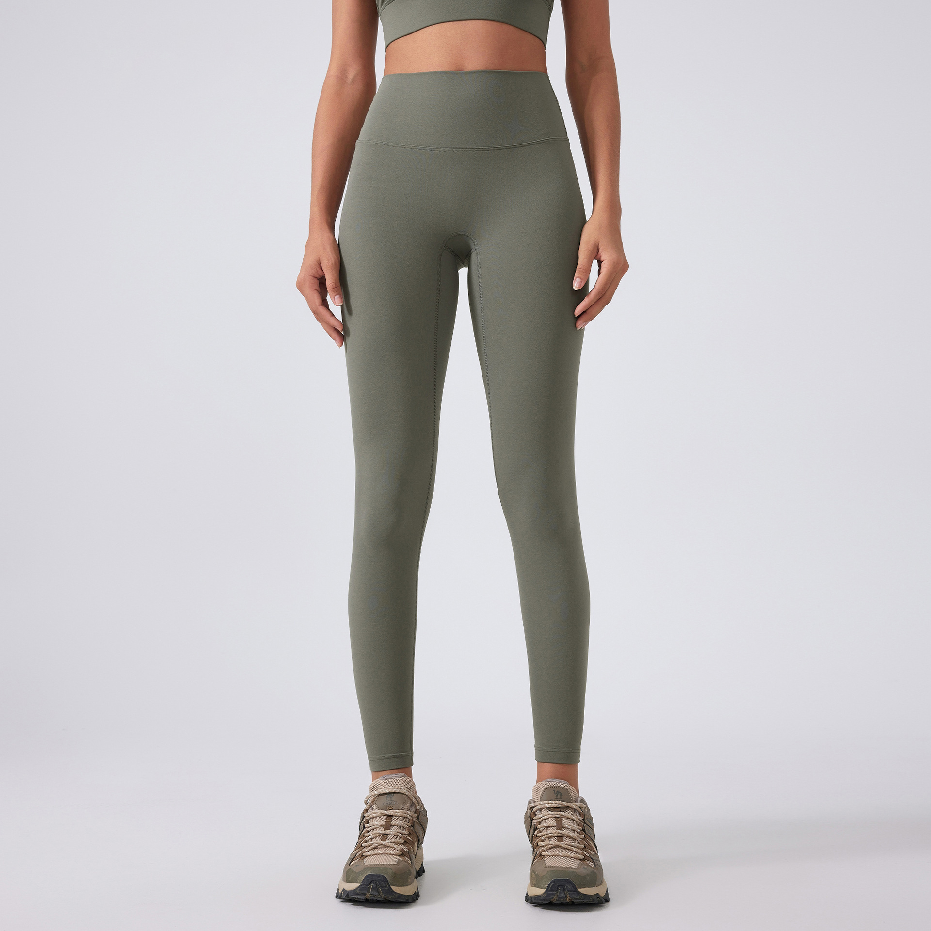 Pocket Decor High Waist Pants