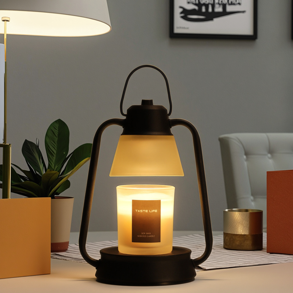 Metal Top-Down Candle Warmer Lamp Dimmable