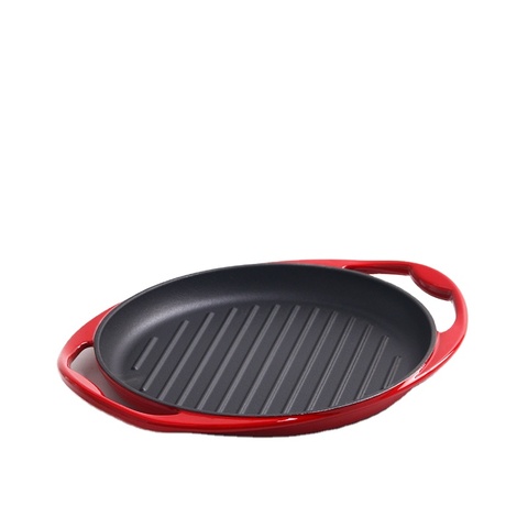 Cast Iron Steak Grill Pan