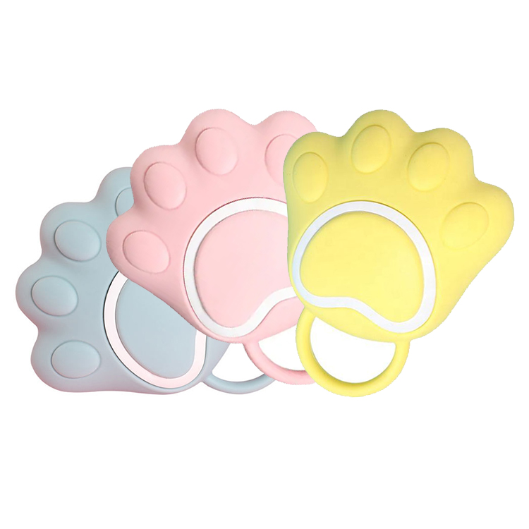Hand Held Pet Silicone Massage Brush