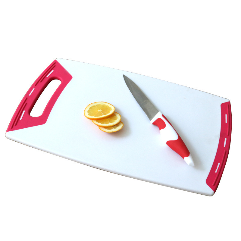 Vegetable Non Slip Chopping Board White Plastic Chopping Board