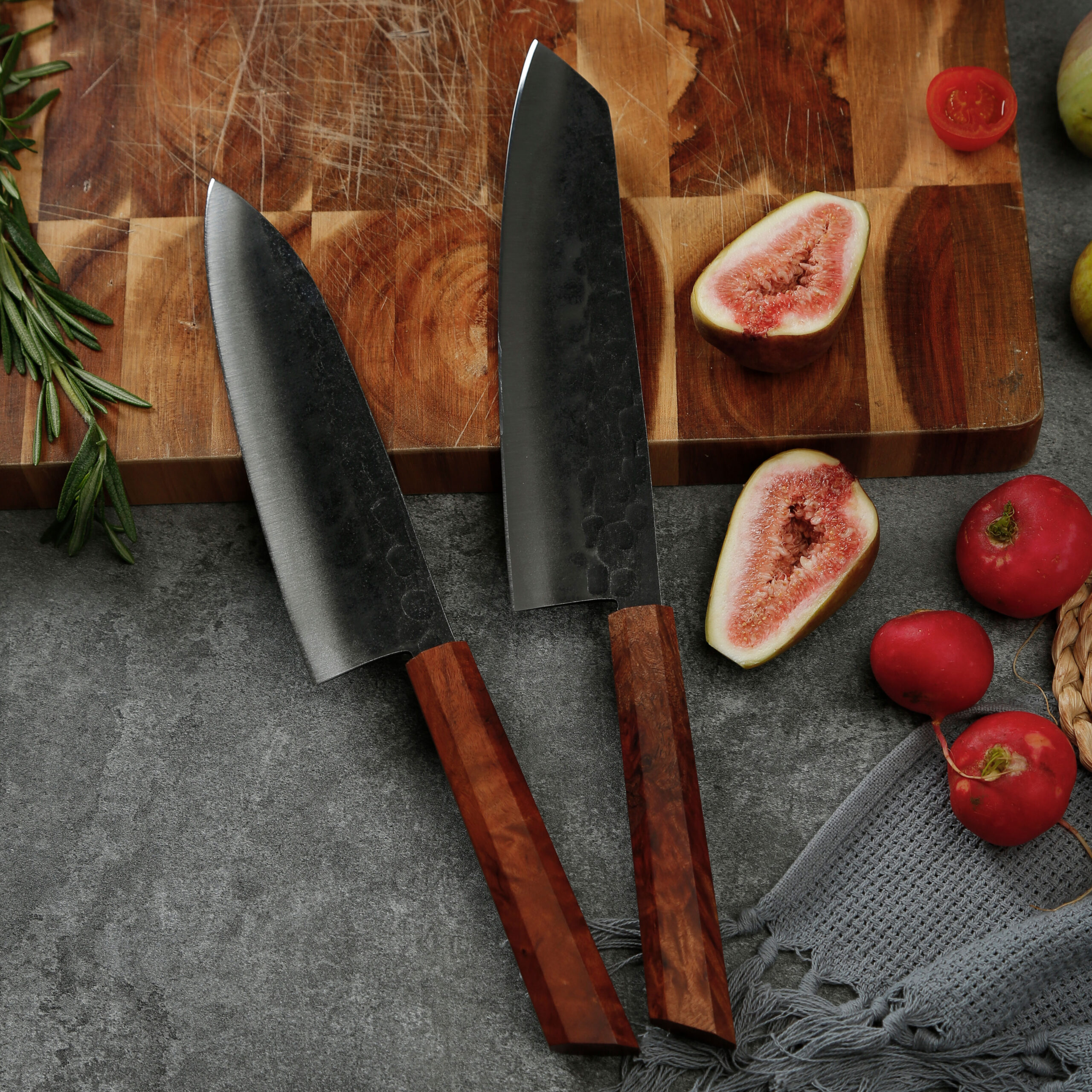 Chef-Knives-Kitchen-Knife-Damascus-Steel-Stabilized.jpg 8 Inch Chef Knife