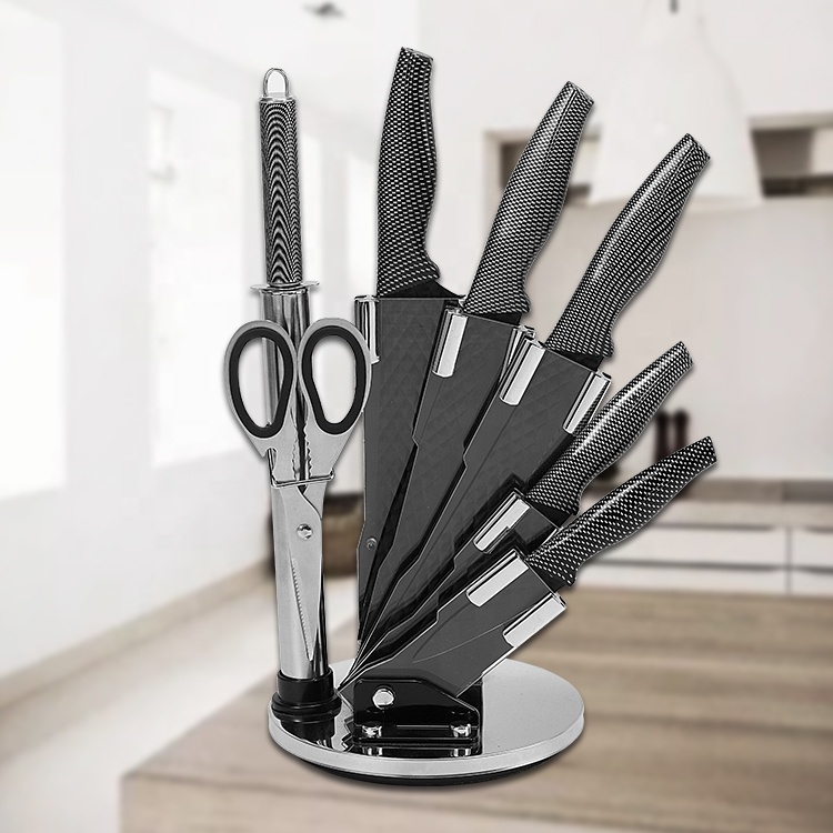 4 Piece Damascus Chef Knife Set