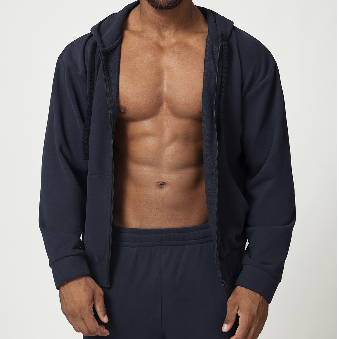 Zip Cardigan Hoodie