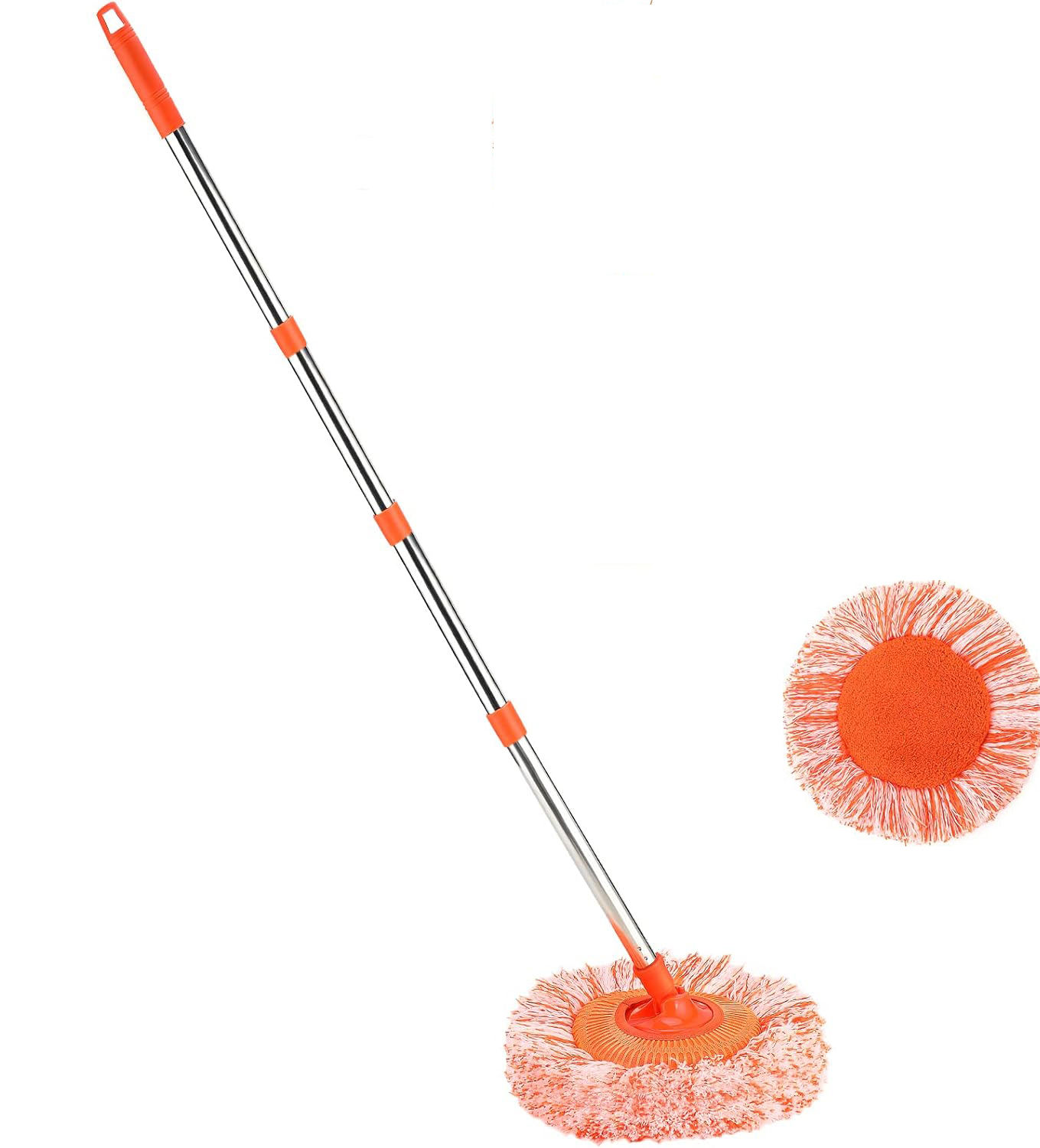 Reusable Head Rotatable Wet and Dry Mop