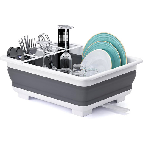 Collapsible Dish Drying Rack Plastic