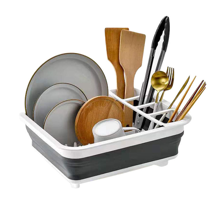 Foldable Dish Rack Kitchen Holder