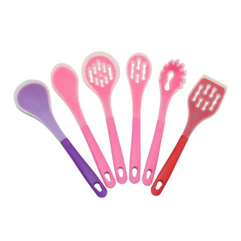 6pc Color Silicone Set, New Design