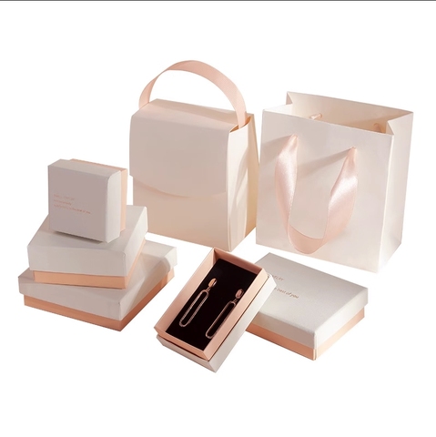 Cardboard Jewelry Box with Lid