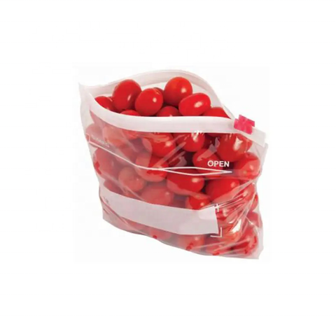 Slider Zip Freezer Food Clear Bag