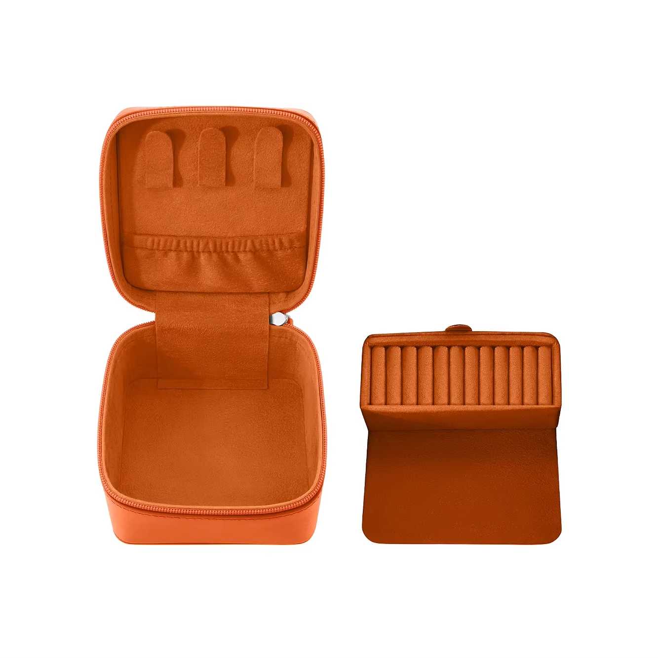 PU Leather Storage Jewelry Box