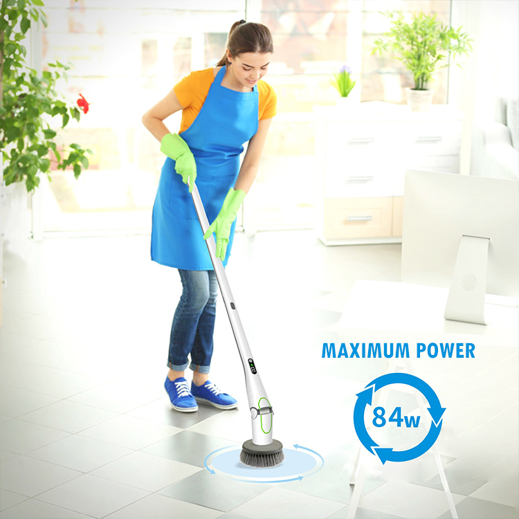 Retractable Floor Tile Brush