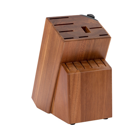 Compact Acacia Knife Block