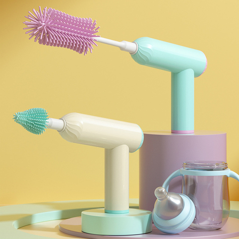 Electric Bottle Brush Set