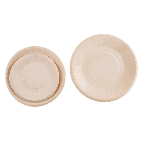 Bagasse Round Plate Biodegradable