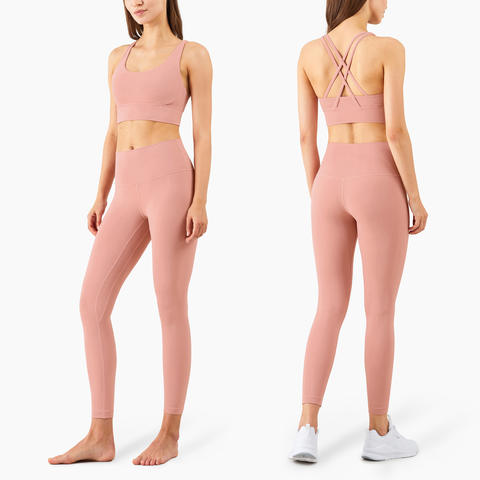 Nude Breathable Yoga Set