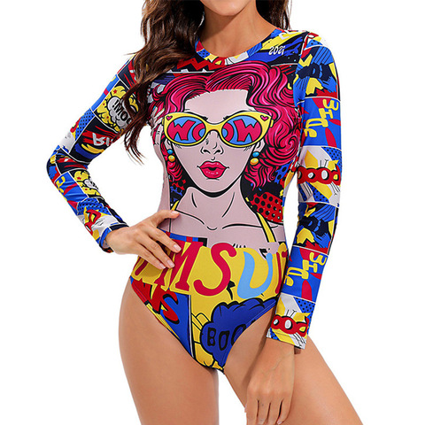 Long Sleeve Backless One Piece
