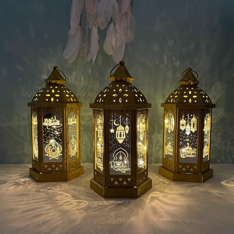 Bohemian Gold Ramadan Candle Lantern