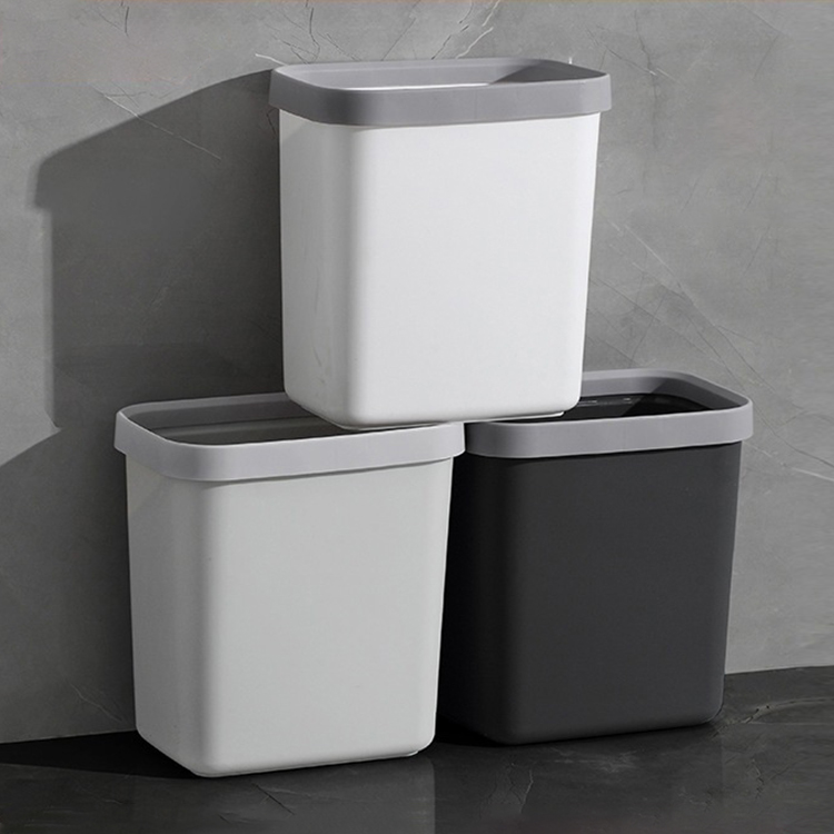Nordic Square Plastic Home Garbage Can