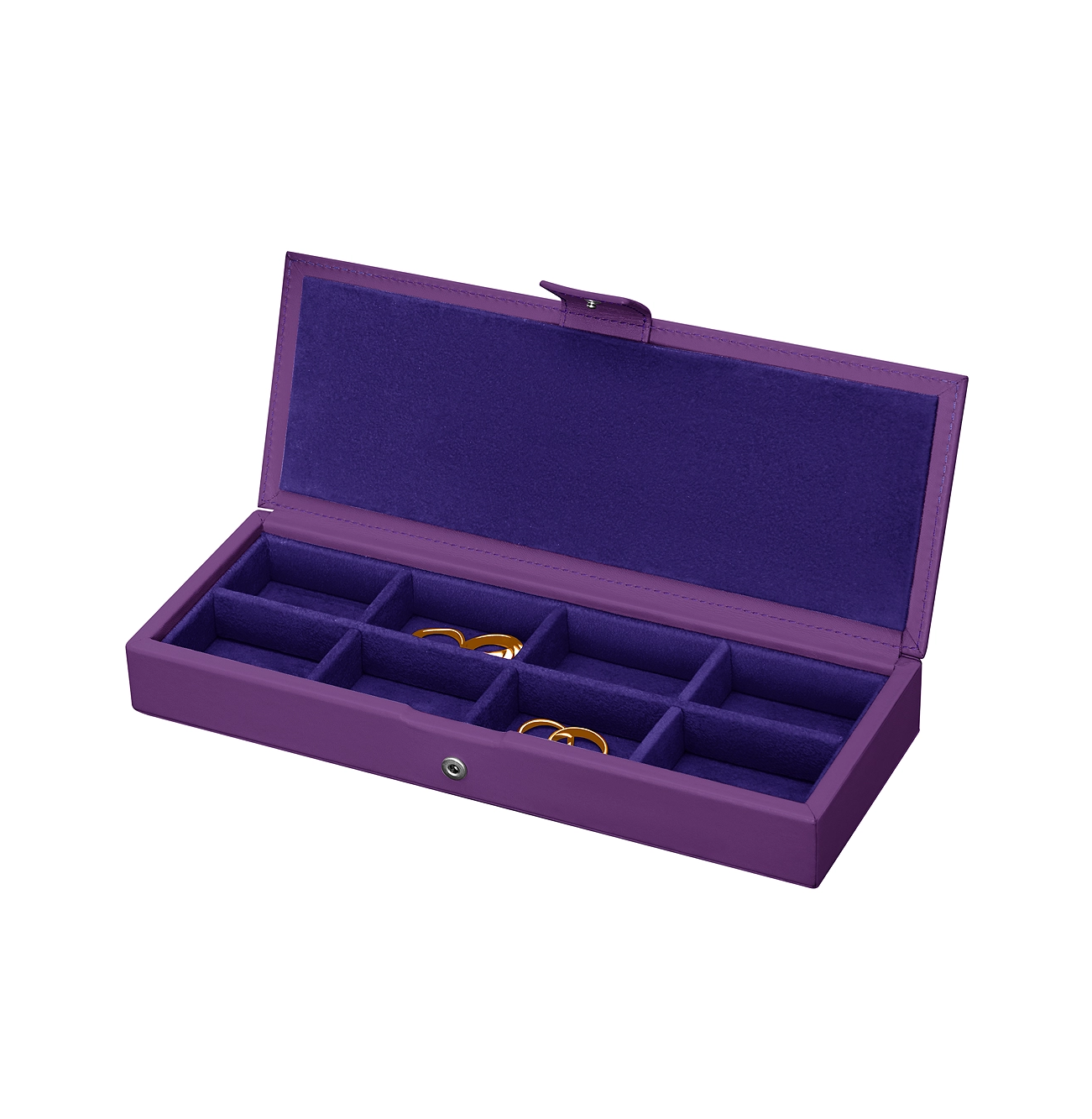 PU Leather Jewelry Storage Box