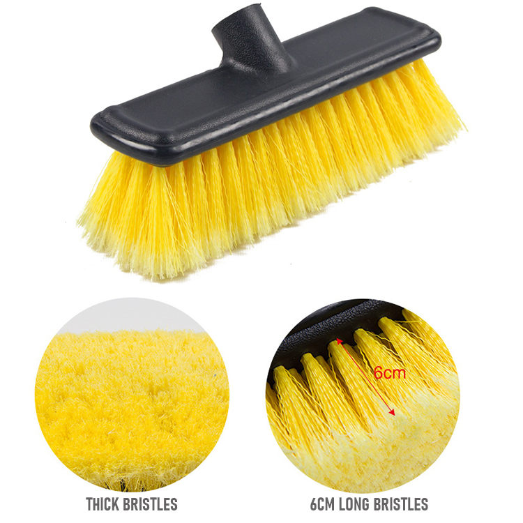 Detachable Flow Thru Car Brush