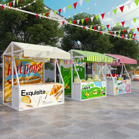 Factory Hot-Dog Cart W/ Custom Logo