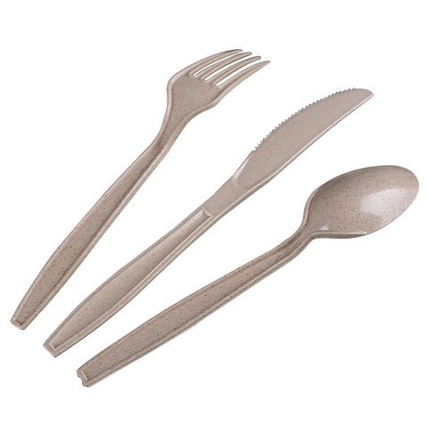 Wheat Straw Cutlery Set Eco