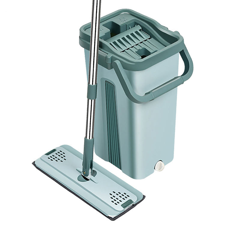 Free Sample Hand Free Flat Mop Bucket