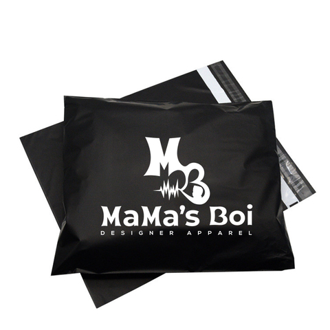 Black Poly Mailer for Clothes