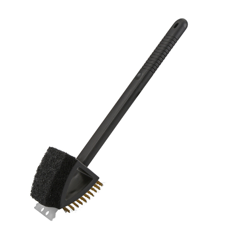14" Brush & Scraper Combo