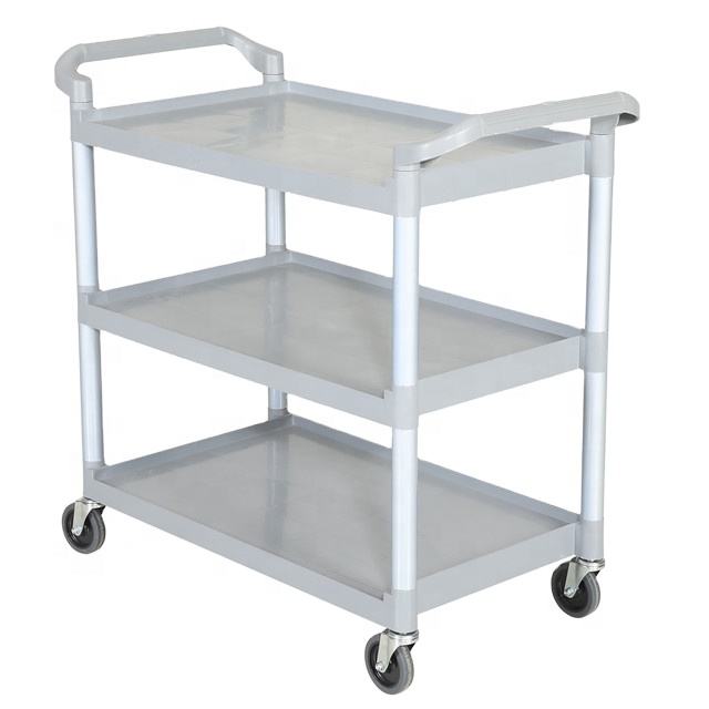 Three Tier Rolling Utility Trolley Cart
