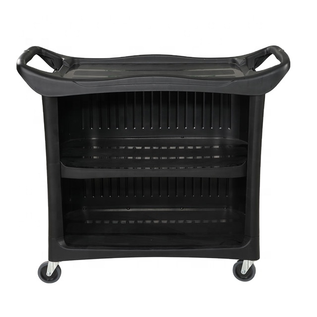 Three Tier Rolling Utility Trolley Cart