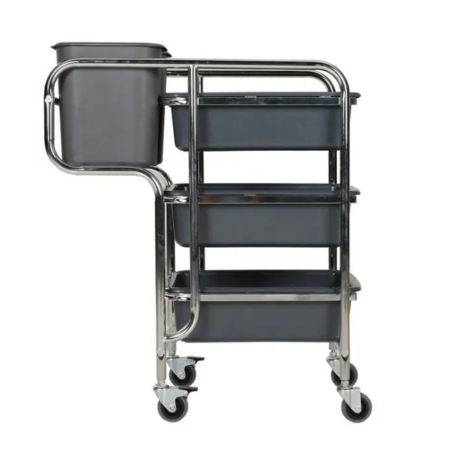 Hot-Sale Hotel Restaurant Cleaning Cart
