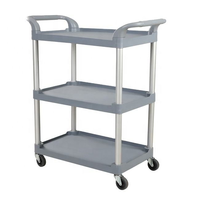 Three Tier Rolling Utility Hotel Cart