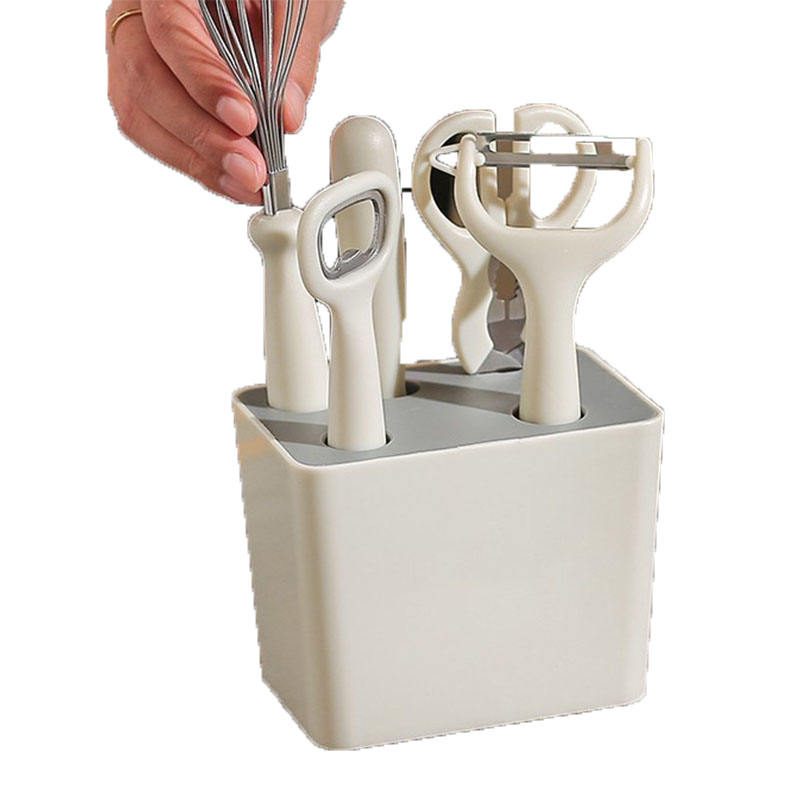 6 Pcs SS Peeler Set with Holder