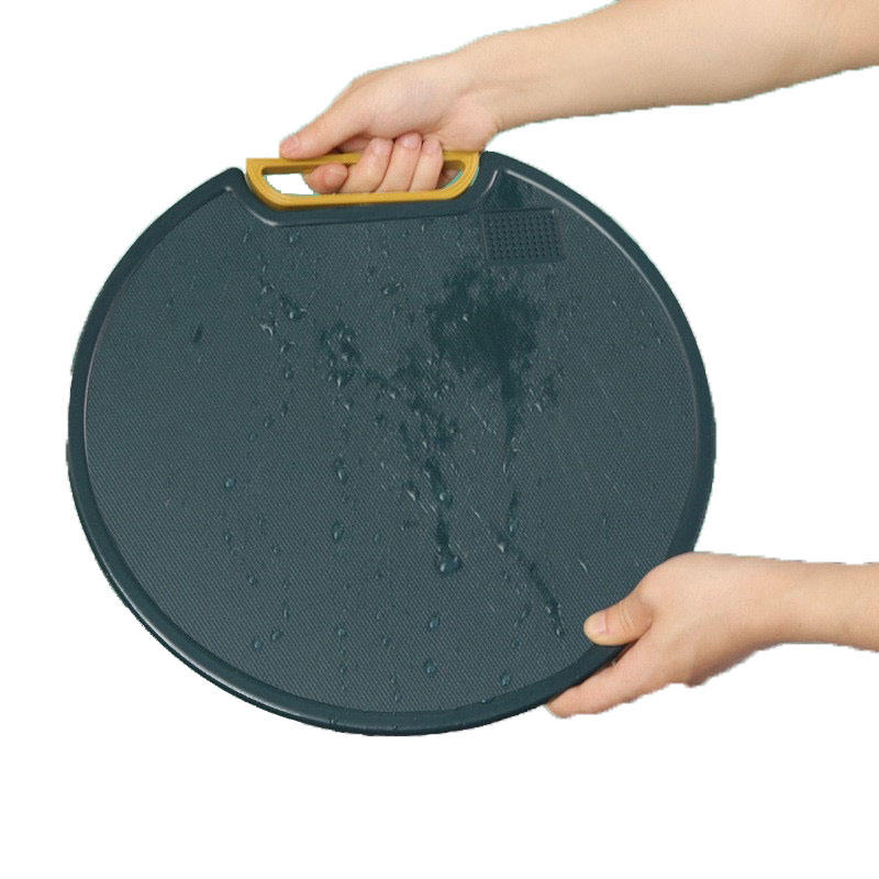 Round Dark Green PP Cutting Board