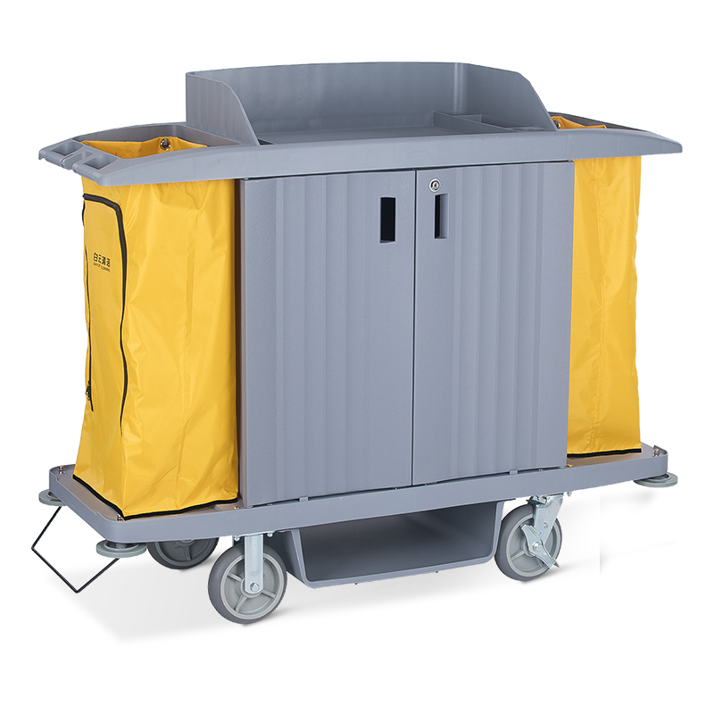 Three Layer Service Cart Room Cleaning
