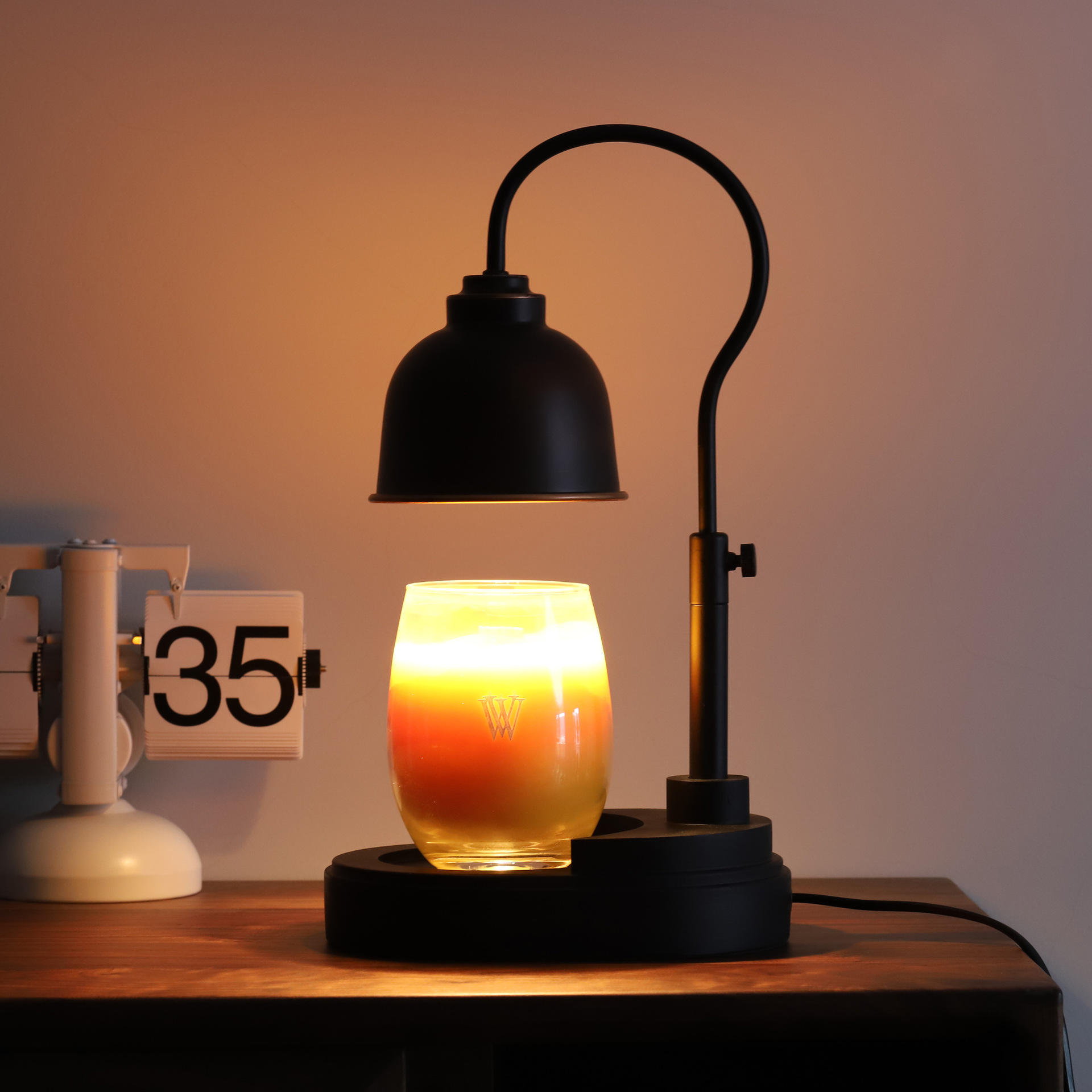 Adjustable Temp Fragrance Candle Lamp
