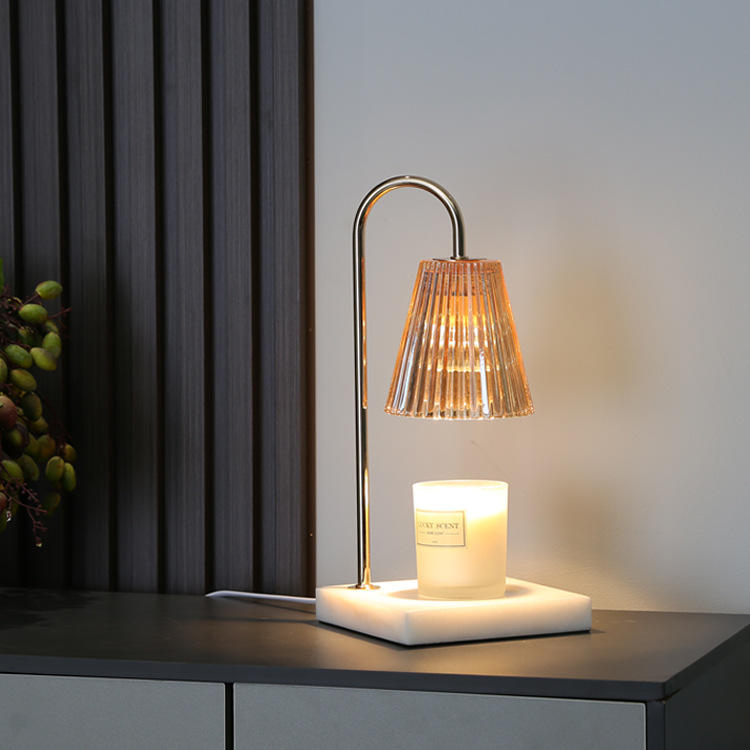 Crystal Table Lamp Decorative Candle Warmer