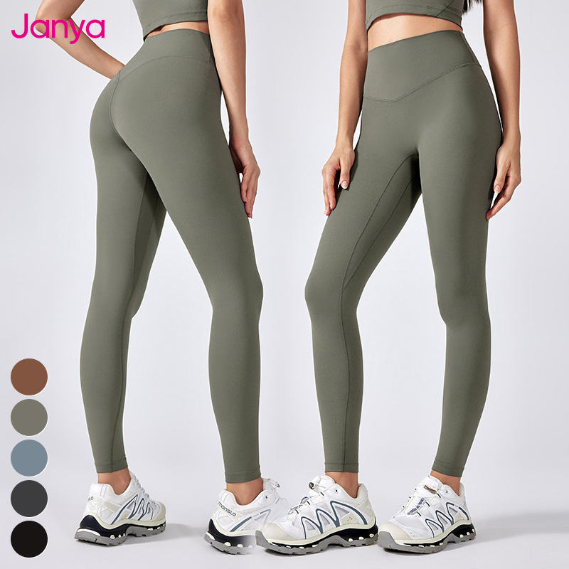 No Front Seam Running Tights