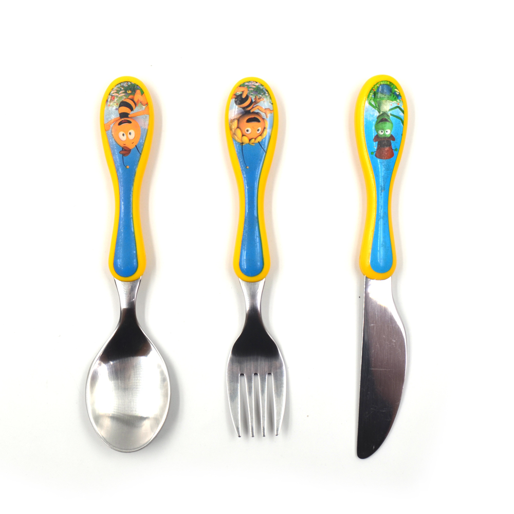 Animal Stainless Steel Baby Cutlery Gift Set