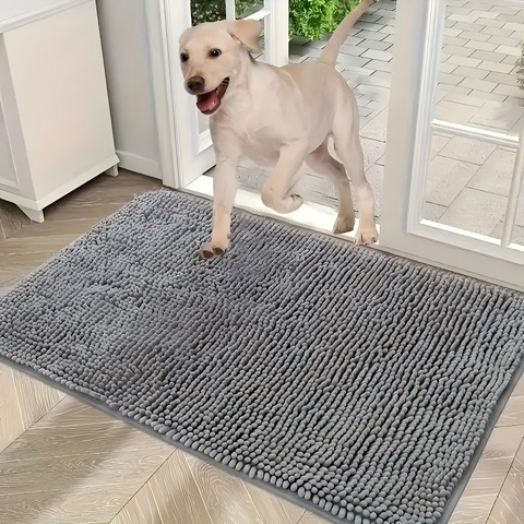 Chenille Door Mat High Pile Home