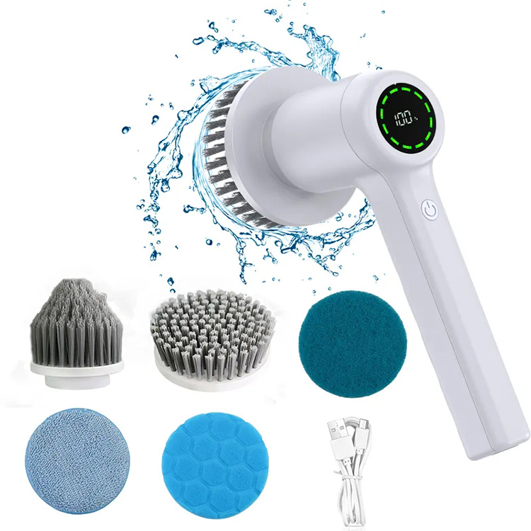 Wireless Dish Spin Scrubber