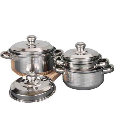 Non stick Stainless Steel Cookware Set Pans