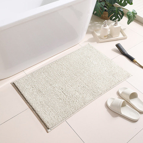 Polyester Non Slip Bathroom Door Mat