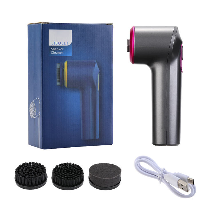 USB Shoe Leather Spin Brush