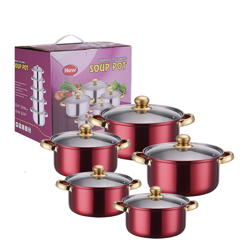 SS Kitchenware Milk Stock Pot